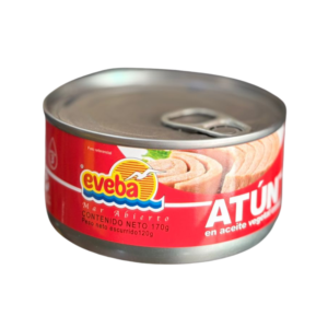 Atún Eveba enlatado ideal para ensaladas y comidas rápidas