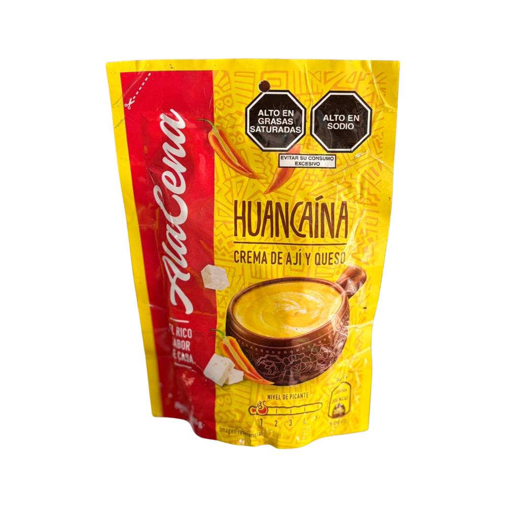 Salsa huancaína Alacena cremosa con ají amarillo