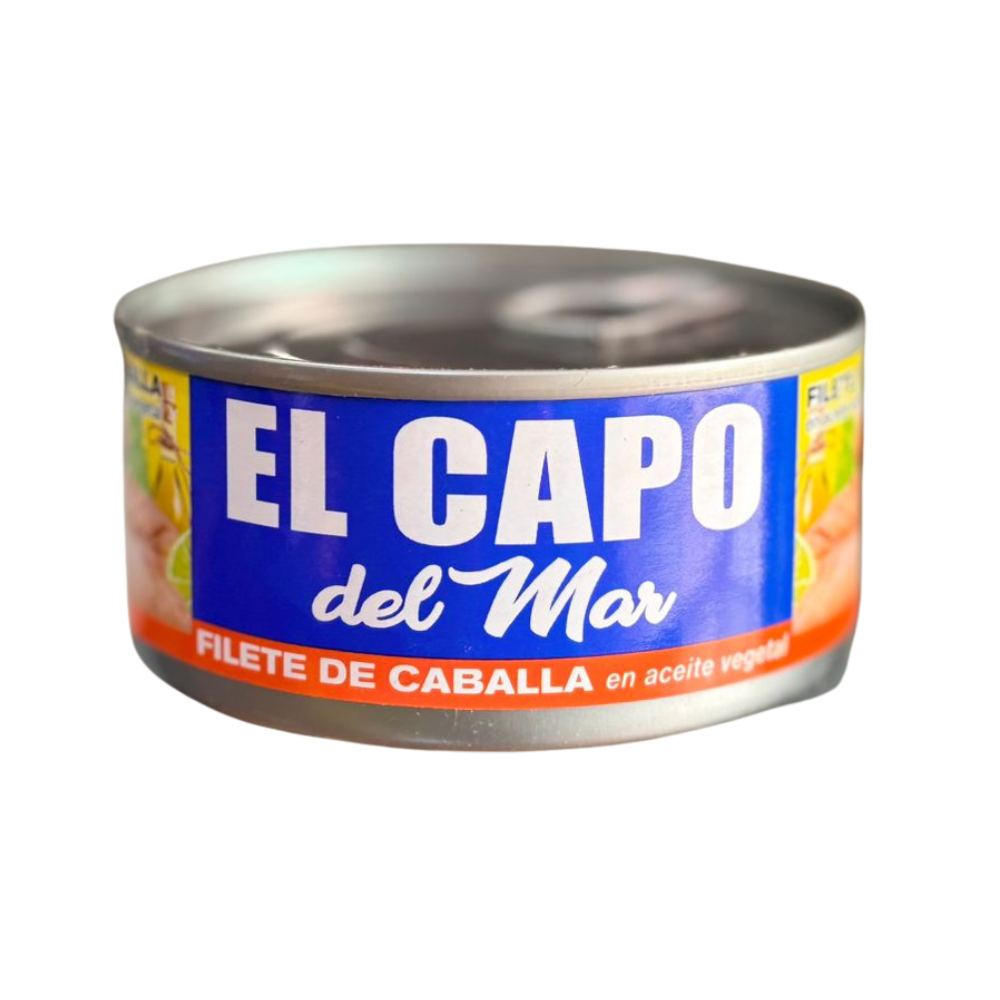 Filete de caballa El Capo en conserva listo para consumir