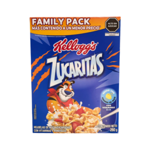 Cereal de hojuelas de maíz con azúcar, crujiente y delicioso.
